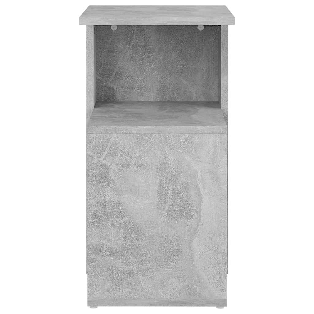 vidaXL Side Table | Concrete grey | Engineered wood | Medium | Side Table 5