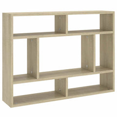 vidaXL Wall Shelf | Sonoma oak | Engineered wood | Medium | Wall mounting 2