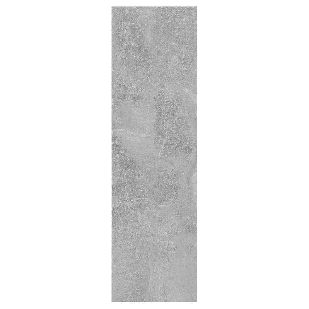 vidaXL Wall Shelf Concrete Grey 75x16x55 cm Engineered Wood 5