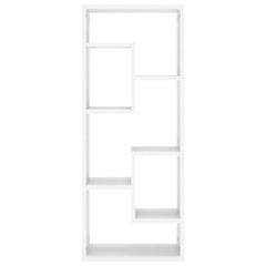 vidaXL Wall Shelf White 36x16x90 cm Engineered Wood 4