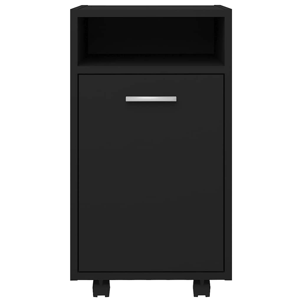 vidaXL Side Cabinet | Black | Engineered Wood | Medium | Side Cabinet 4