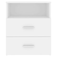 803272 vidaXL Bed Cabinet White 50x32x60 cm 5