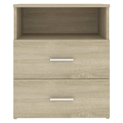 803278 vidaXL Bed Cabinet Sonoma Oak 50x32x60 cm 5