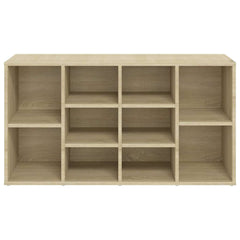 vidaXL Shoe Bench | Sonoma oak | Engineered wood | 103 x 30 x 54.5 cm 5