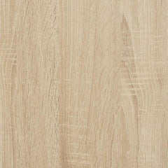 vidaXL Dining Table Sonoma Oak 140x74.5x76 cm Engineered Wood 6