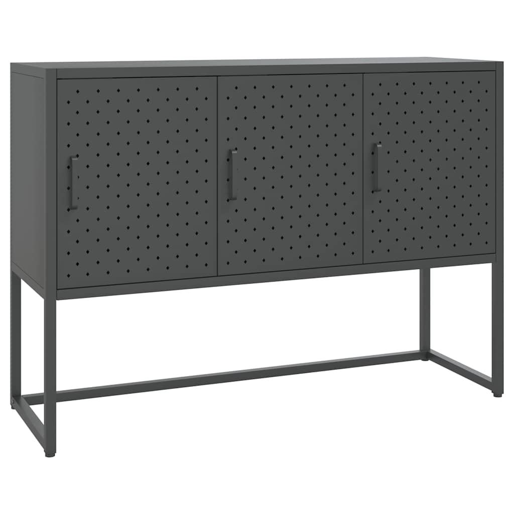 Sideboard 75x35x75 cm Steel Anthracite 105 cm