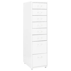 vidaXL Mobile File Cabinet 28x41x69 cm Metal