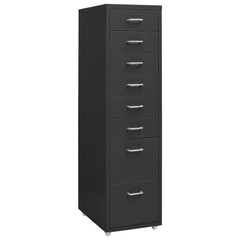 vidaXL Mobile File Cabinet 28x41x69 cm Metal