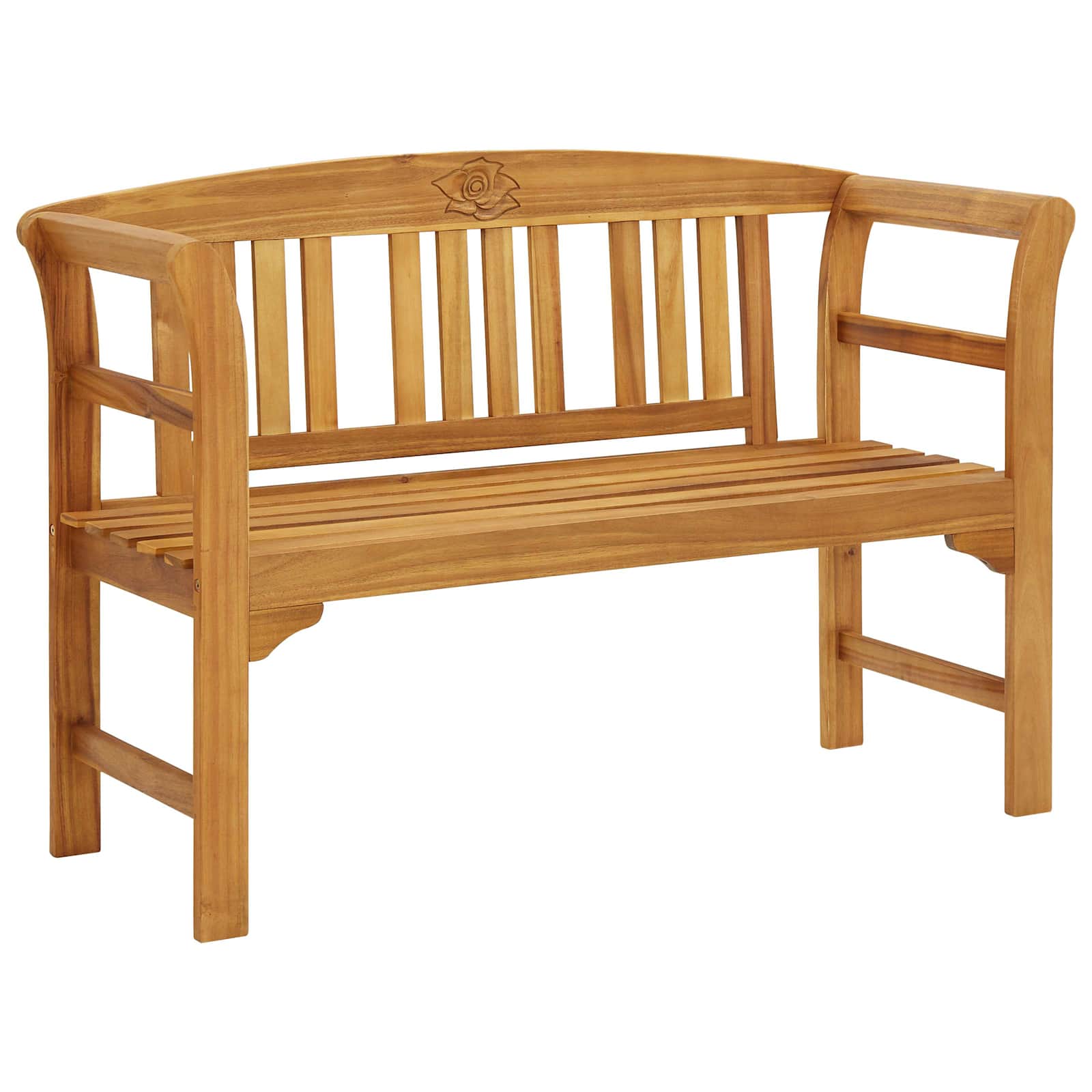 316497 vidaXL Garden Bench 114 cm Solid Acacia Wood 1