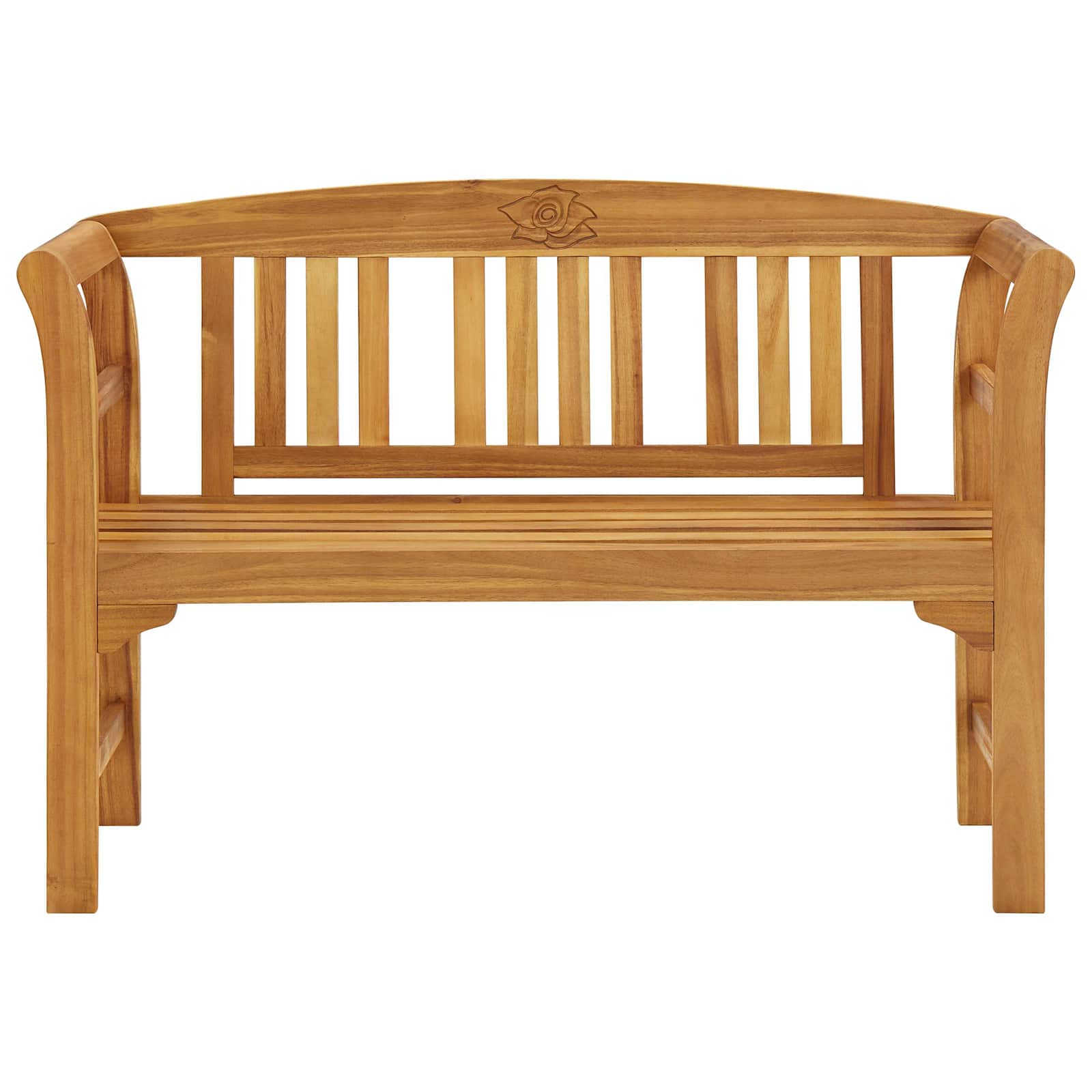 316497 vidaXL Garden Bench 114 cm Solid Acacia Wood 2
