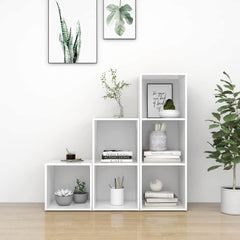 vidaXL 3 Piece TV Cabinet Set White Engineered Wood 1