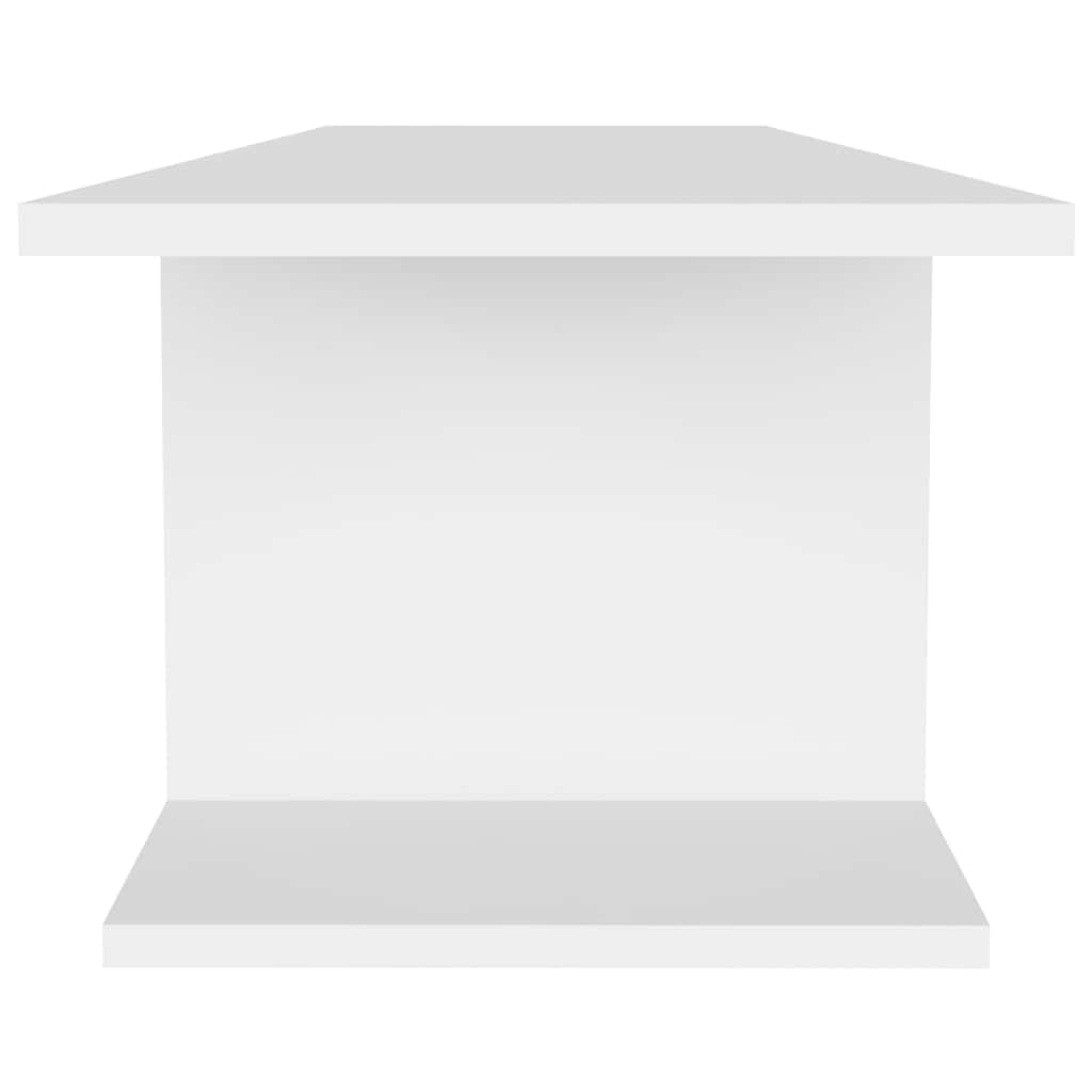vidaXL TV Cabinet | White | Engineered wood | 103x30x26.5 cm | TV Cabinet 5