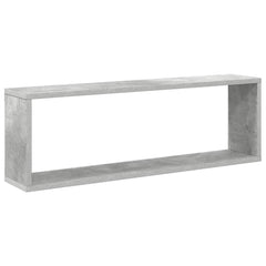 vidaXL Wall Shelf | Set of 2 | Concrete Grey | Engineered Wood | Medium 5