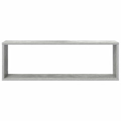 vidaXL Wall Shelf | Set of 4 | Concrete grey | Engineered wood | 80x15x26.5 cm 6