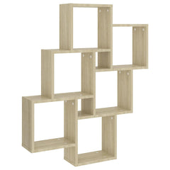 vidaXL Wall Shelf | Sonoma oak | Engineered wood | Medium | Wall Shelf | Other 2