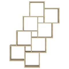 vidaXL Wall Shelf | Sonoma Oak | Engineered Wood | Medium | Wall mounting 4