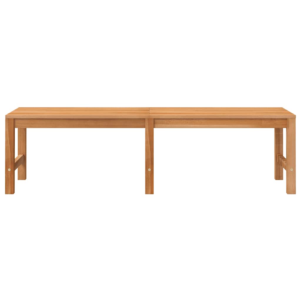 vidaXL Garden Bench 150 cm Solid Teak Wood 4