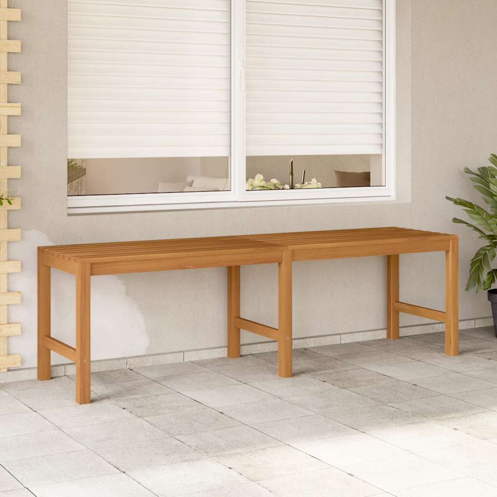 vidaXL Garden Bench 150 cm Solid Teak Wood 1