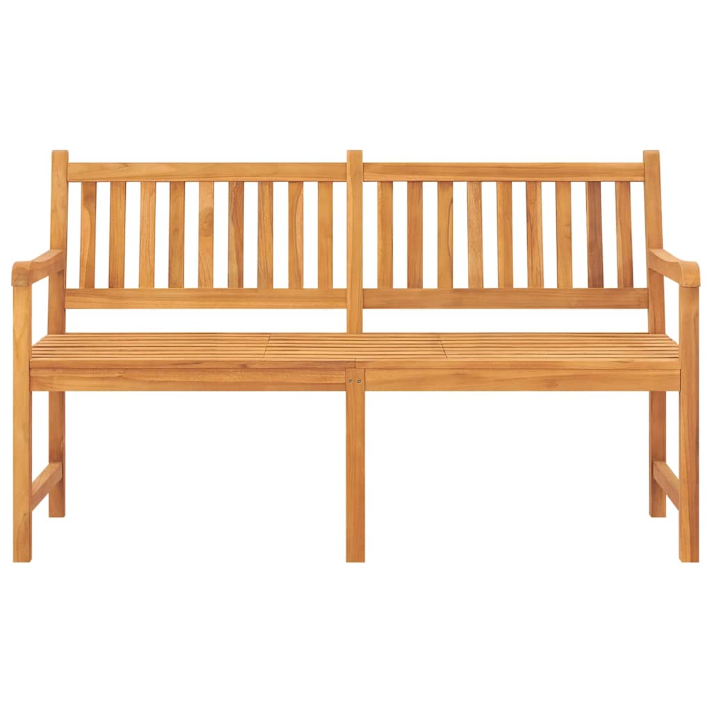vidaXL Bench | Teak | Solid Teak Wood | 3-seater 3