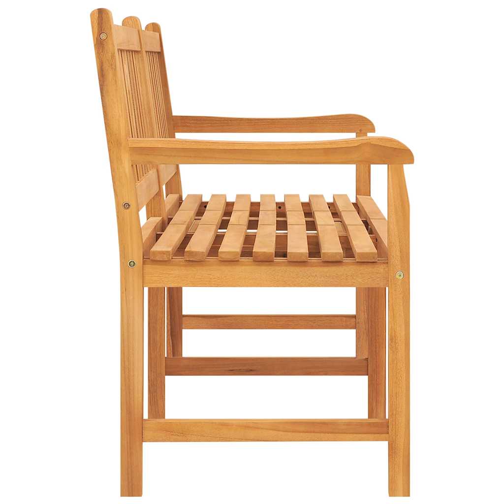 vidaXL Bench | Teak | Solid Teak Wood | 3-seater 4