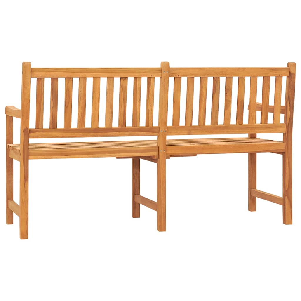 vidaXL Bench | Teak | Solid Teak Wood | 3-seater 5
