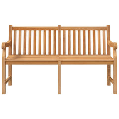 vidaXL Garden Bench 150 cm Solid Teak Wood 3