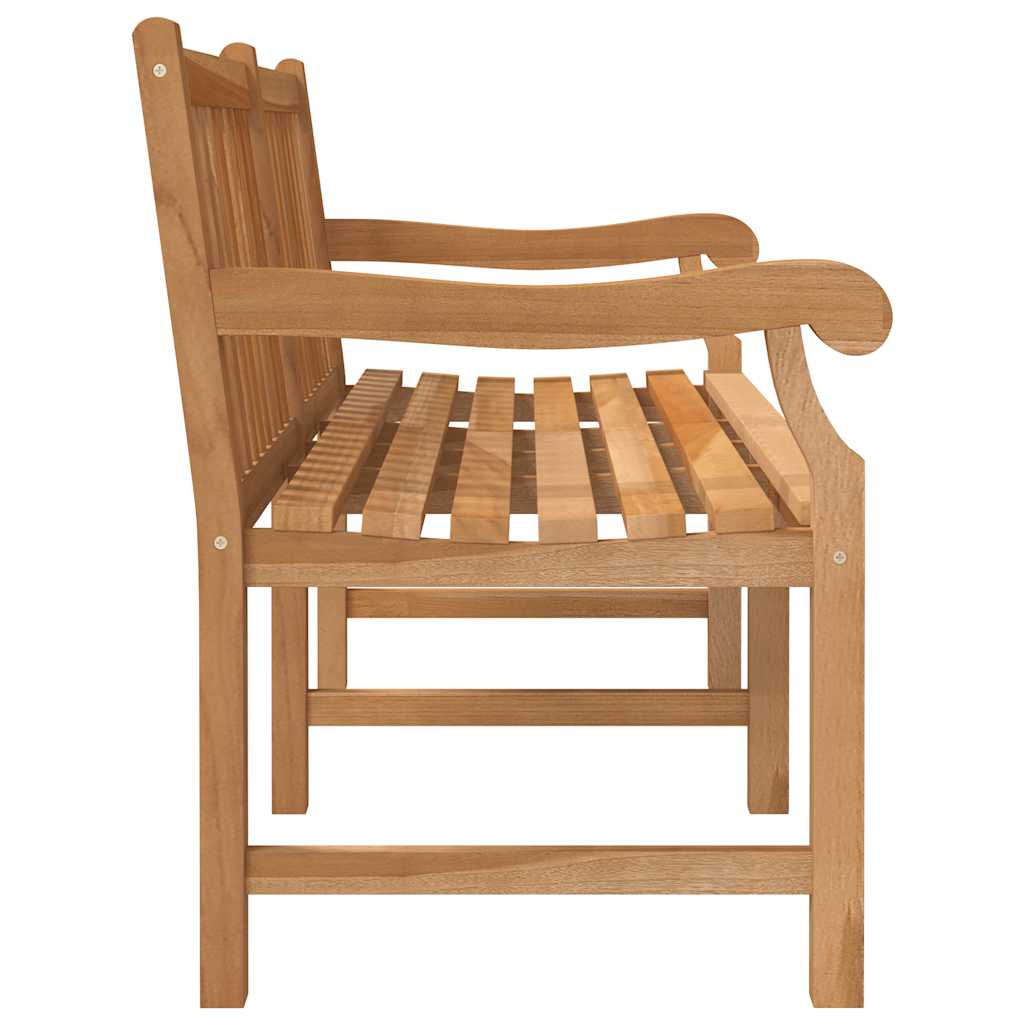 vidaXL Garden Bench 150 cm Solid Teak Wood 4