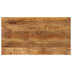 vidaXL Dining Table 110x60x76 cm Solid Wood Mango 4