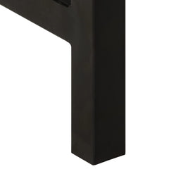 vidaXL Dining Table 110x60x76 cm Solid Wood Mango 6