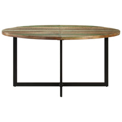 vidaXL Dining Table 150x75 cm Solid Wood Reclaimed 2