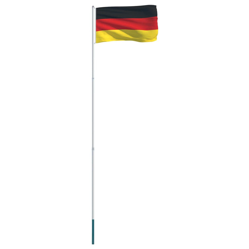 Germany Flag and Pole Aluminium 4 m