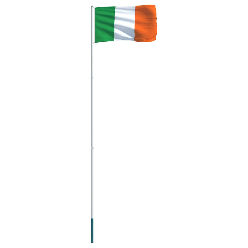 Ireland Flag and Pole Aluminium 4 m