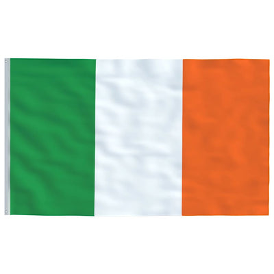 Ireland Flag and Pole Aluminium 4 m