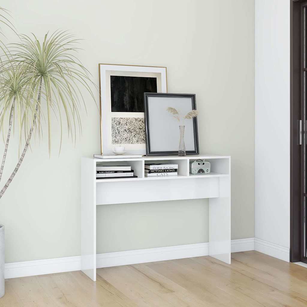 vidaXL Console Table 105x30x80 cm Engineered Wood