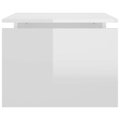 vidaXL Coffee Table | High gloss white | Engineered wood | Medium | Durable 6