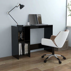 vidaXL Desk | Black | Engineered wood | Compact | Desk | Rectangular | Modern 1