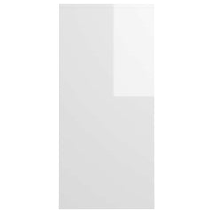 vidaXL Desk | High gloss white | Engineered wood | Medium |  Shelving | Desk 4