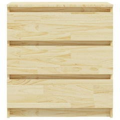 vidaXL Bedside Cabinet | Natural wood color | Solid pinewood | Medium 4