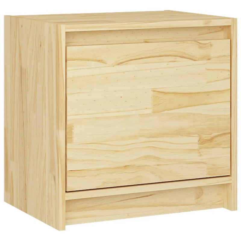 Bedside Cabinet 40x30.5x40 cm Solid Pinewood