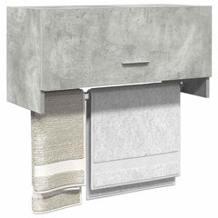 808246 vidaXL Wardrobe Concrete Grey 70x32,5x35 cm Engineered Wood 3
