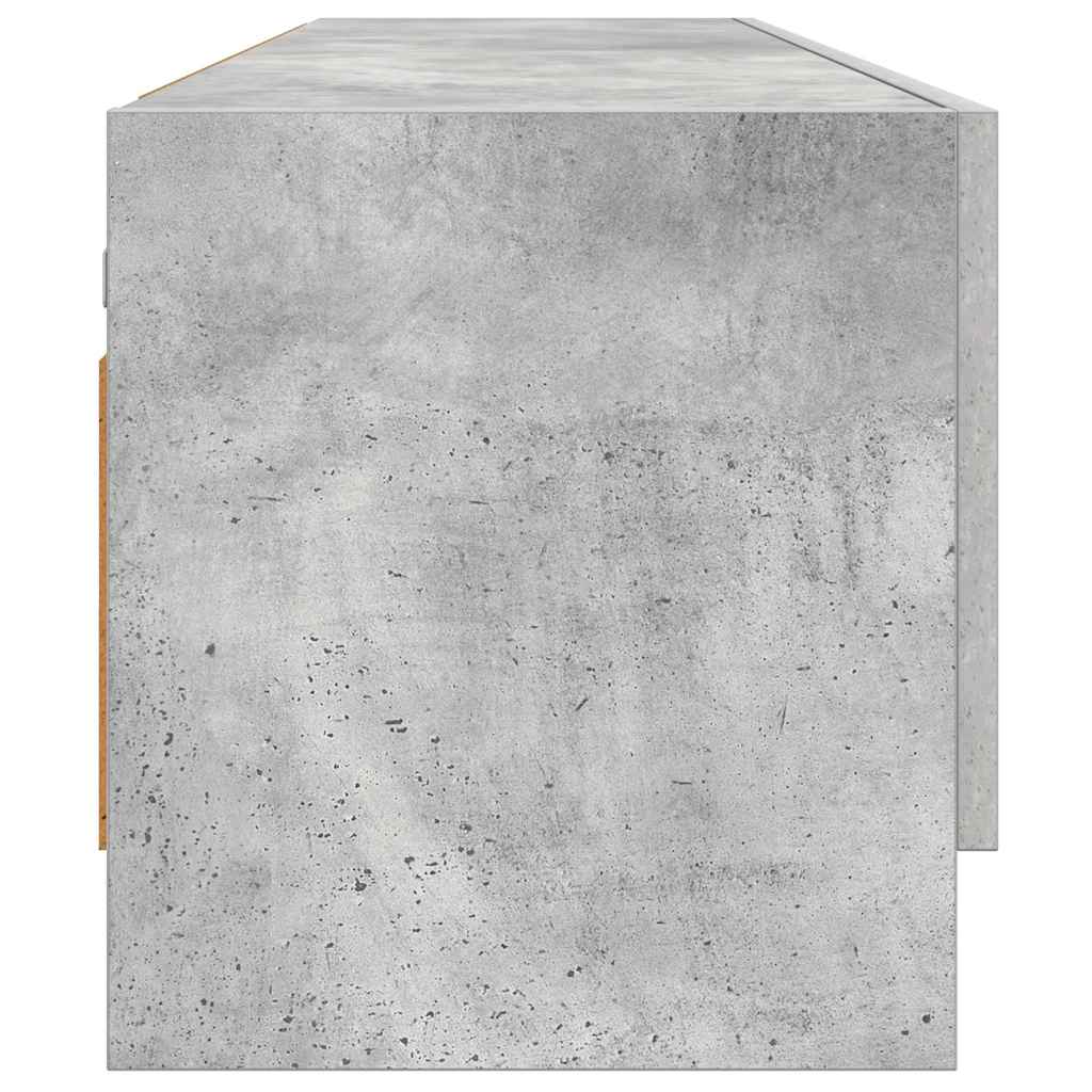808246 vidaXL Wardrobe Concrete Grey 70x32,5x35 cm Engineered Wood 5
