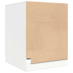 Washing Machine Cabinet 70,5x71,5x91,5 cm White