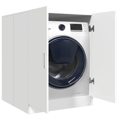 Washing Machine Cabinet 70,5x71,5x91,5 cm White