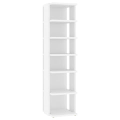 vidaXL Shoe Cabinet | Set of 2 | White | Engineered Wood | Compact 4