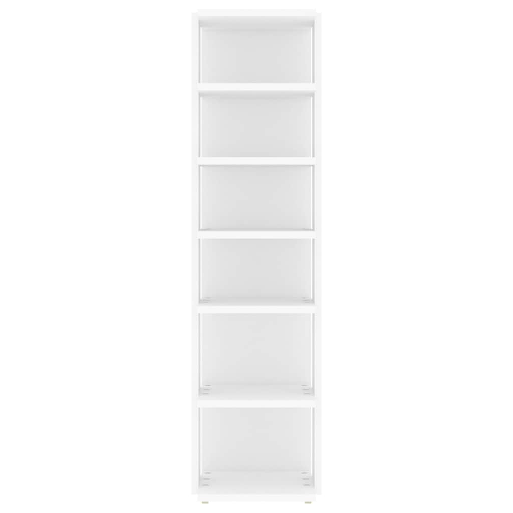 vidaXL Shoe Cabinet | Set of 2 | White | Engineered Wood | Compact 5