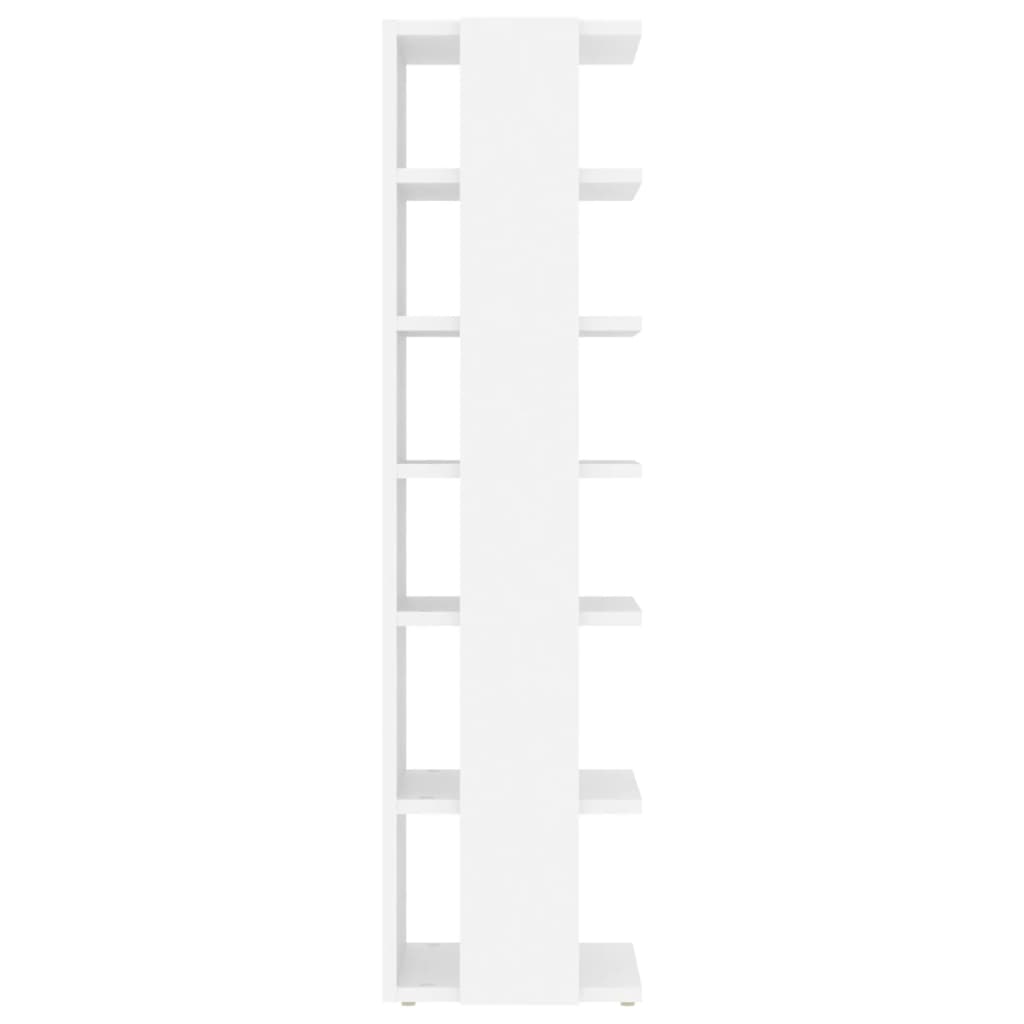 vidaXL Shoe Cabinet | Set of 2 | White | Engineered Wood | Compact 6