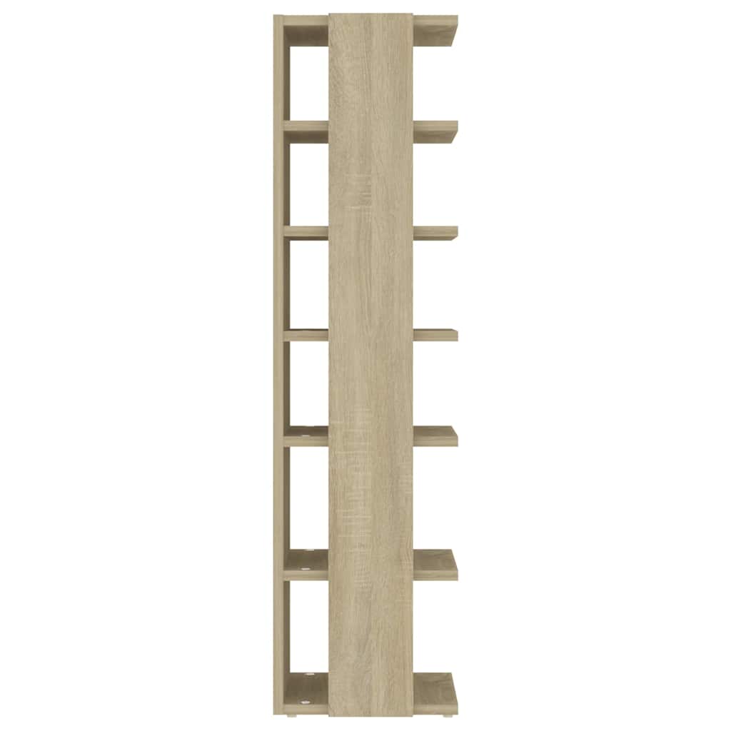 vidaXL Shoe Cabinet | Set of 2 | Sonoma oak | Engineered wood | Medium | Storage 6