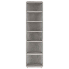 vidaXL Shoe Cabinet | Set of 2 | Concrete Grey | Engineered wood | Compact 5