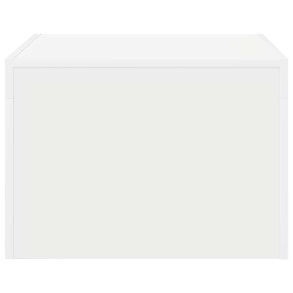 vidaXL Coffee Table White 50x50x35 cm Engineered Wood 6