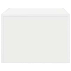 vidaXL Coffee Table White 50x50x35 cm Engineered Wood 6